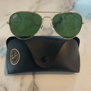 Ray Ban aviator sunglasses